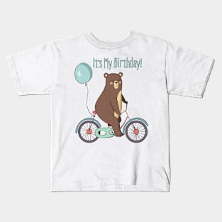 It's My Birthday! Bear Kids T-Shirt